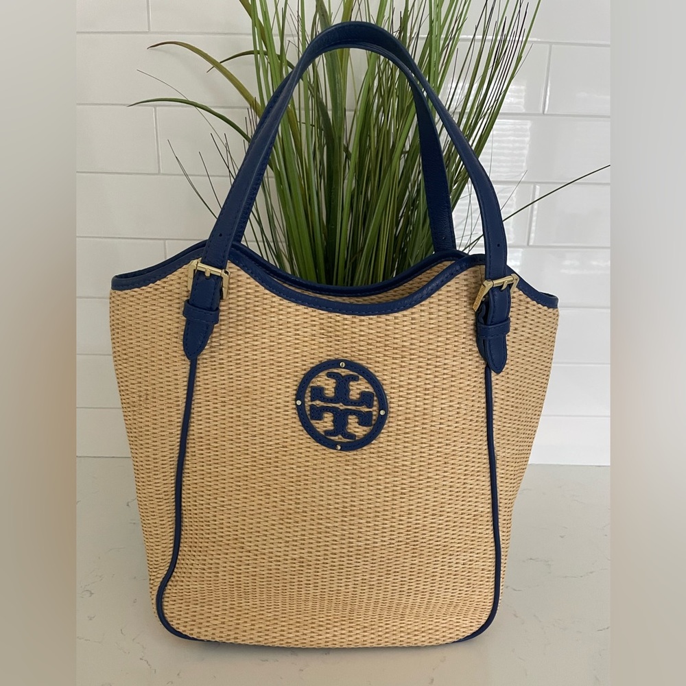 Tory Burch Straw Tote